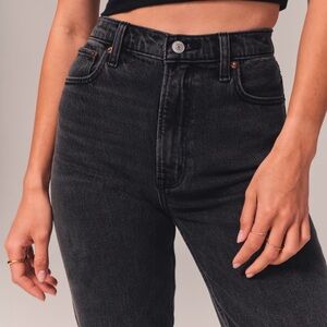 Abercrombie & Fitch Ultra High Rise Black Denim